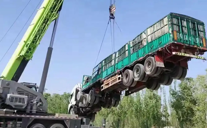 牡丹区道路脱困救援案例